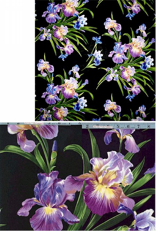 Primavera Iris, Michael Miller, Michael Miller Fabrics, Ladybutton Fabrics
