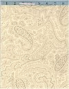 Paisley On Cream, 108 Inches Wide,  Marcus Brothers