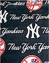 Yankees Baseball Fleece Fabric Traditions