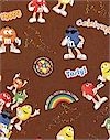 M&M Characters Scattered Cotton