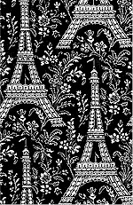 Eiffel Tower Black, Michael Miller