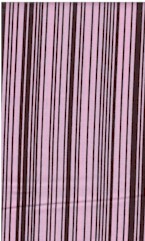 Bar Code Stripe, Pink/Brpwn, Michael Miller