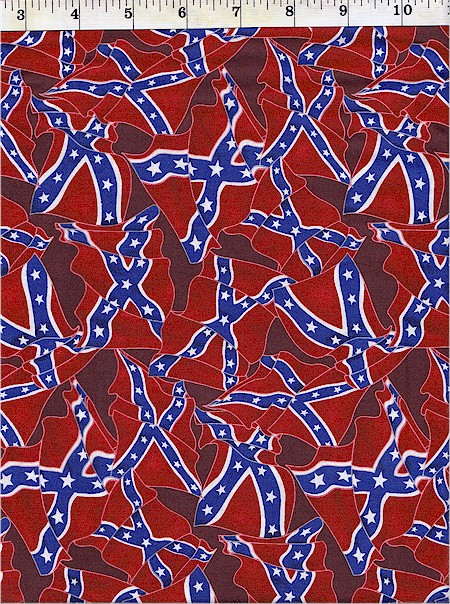 60-98391 Fabriquilt, Confederate Flags, Fabriquilt Fabrics, Novelty