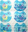 Sea Babies Collection Quilted Bib Panel Cheri Strole Reg. 8.95.95