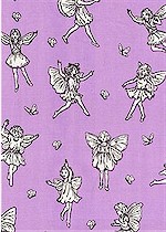 Petite Fairies Flower Fairies toile, Lavender Michel Miller