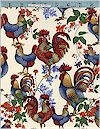 French Country Roosters Fabriquilt