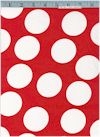 Large Red & White *Minnie* Dots 58/60 Inches Wide